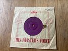 Elvis Presley's HMV SINGLE - PARALYZED GOLD - 45 POP 378 1957