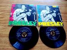 2 SINGLES EP 1956 ELVIS PRESLEY BRAZIL I GOT A WOMAN 45 RPM TUTTI FRUTTI