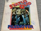 Status Quo SIGNED Piledriver Vinyl LP, Vertigo 6360 082, Fully AUTOGRAPHED
