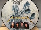 Metallica And Justice For All picture disc Vinyl Made In Brazil, Vertigo 8360627