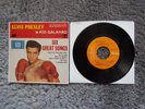 RARE-RCA VICTOR EPA-4371-ELVIS PRESLEY-KID GALAHAD-EP-45-ORANGE LABEL-NICE