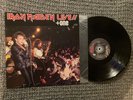 Iron Maiden Lp 1980 Iron Maiden Live   + One N. M / Mint Original Old Press