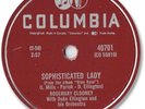 1956 ROSEMARY CLOONEY Jazz 78 RPM Record. Sophisticated Lady / Grievin’