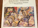 Rimsky-Korsakov Scheherazade, Fritz Reiner, Chesky RC4, 150g audiophile LP, Mint