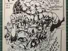HARD ONS + PROTON ENERGY PILLS 1989 Original Gig Flyer OZ punk Ray Ahn Art