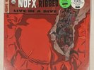 NOFX - Ribbed Live In A Dive Yellow w/ Green Pinwheel Color Vinyl LP Fat Store