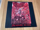 KREATOR - PLEASURE TO KILL. 1986 GERMAN VINYL LP + INNER