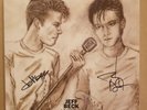 JEFF BECK / JOHNNY DEPP 2022 SIGNED GOLD 18 LP AUTOGRAPHED BY BOTH