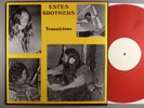 Estes Brothers Transitions  CRAZY RARE TEST PRESSING  2/20 Psych Red Wax Insert
