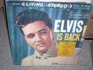 ELVIS PRESLEY is back ( rock )  rca 2231 STEREO - hype STICKER -