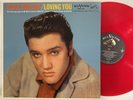 ELVIS PRESLEY LOVING YOU LPM-1515 LP RCA MONO 2003 RED VINYL USA