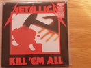 METALLICA - Kill 'Em All (LP+Inner Sleeve, 2014, Blackened, US) SEALED