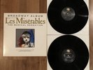 LES MISERABLES BROADWAY ALBUM THE MUSICAL SENSATION vinyl 2xLP record RARE Clean