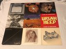 9 LP  von  URIAH HEEP, KEN HENSLEY, ROUGH DIAMOND(DAVID BYRON)