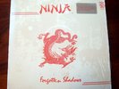 Ninja. Forgotten Shadows. NM- Heavy Metal Hair Metal LP
