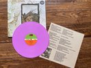Led Zeppelin IV Lp very rare lilac vinyl with hype sticker stunning copy