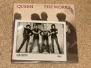 queen the works 1984 rare usa demo lp + bonus promo photo