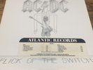 AC/DC Flick of the Switch PROMO w/timing strip OG 1st US PRESS w/inner VG+/VG+