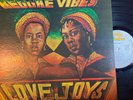 LOVE JOYS Reggae Vibes Jah Light TOP RANKING TRI3239 1981 US VINYL LP EX
