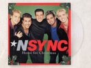 NSYNC Home For Christmas LP Limited Clear Vinyl Record Album New Sealed