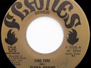 Flora Adams FIRE FIRE Rare REGGAE 45