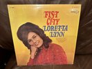 Loretta Lynn Fist City LP DL 4997 Decca Stereo 1968 Vinyl is in EX Condition