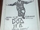 Vintage Early 80’s Punk Flyer D.O.A. JFA Original Poster Phoenix HC KBD Rare