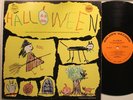Wade Denning & Kay Lande Lp Halloween On Golden - Vg- / Vg (3In Split On Bottom