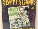 SLOPPY SECONDS the first seven inches.. RED COLORED VINYL Lp Record SEALED / NEW