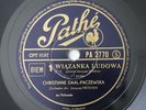 Polish Christiane Daal-Paczewska Wiazanka Ludowa 78RPM Pathe PA 2770 #Listen#