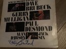 SIGNED DAVE BRUBECK VINYL LP We’re All Together Again For The First Time