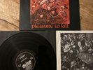 Kreator Pleasure To Kill Noise  original vinyl Rare