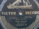 78 rpm Victor Record 16324, Eddie Morton, The Midnight Crew, comic song V