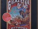 Grateful Dead * Without A Net *1990 Promo Stamp Hype Sticker 3 LP 1st Issue DMM