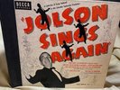 AL JOLSON SINGS AGAIN Decca Album #716 1949 Set of 4 78 RPM Records in a Binder