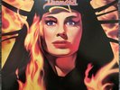 King Diamond- Fatal Portrait metal LP- Roadracer, RR-90529- rare red label issue