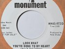Calhoun Twins Look What You've Done to My Heart DJ Teen Country NM 45 7