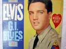 ELVIS In G.I. Blues RCA Featuring Wooden Heart Sticker LP Nice  LOOK