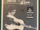 JOHNNY CASH Live From Austin TX Silver/Clear Split LP