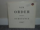 NEW ORDER - SUBSTANCE - UK EARLY PRESS LP W/INNERS 1987 - EX/EX