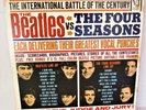 Beatles VS The Four Seasons WITH POSTER, Records are Mint- Unplayed? VJ DX 30
