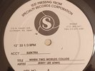 JERRY LEE LEWIS LP WHEN TWO WORLDS COLLIDE RARE 1980 TEST PRESSING ORIGINAL