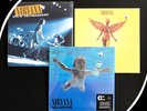 Nirvana Sealed Vinyl LP Lot: Nevermind, In Utero, Live at the Paramount Reissues