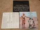 2 Vintage LPs STAR WARS STORY + J Williams Soundtrack double Vinyl set 1977