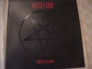 MOTLEY CRUE shout at the devil, nm  ELEKTRA 1983 ,INSERT & ORIGINAL INNER