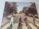 Vintage THE BEATLES - ABBEY ROAD going the wrong way Record Album nw-8 fan club