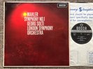 SOLTI ' MAHLER SYMPHONY NO.1 ' DECCA SXL 6113. ED1