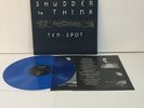 SHUDDER TO THINK ten spot BLUE COLORED VINYL Lp Record with lyrics insert
