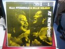 ELLA FITZGERALD / BILLIE HOLIDAY: at Newport VERVE 1957 DG LP 33 RPM 1st press