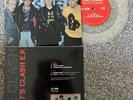 The Clash Two 77s Clash EP Clear Vinyl Mint Condition 7 inch - White Riot